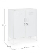 Yes - CREDENZA 2A CAMBRIDGE BIANCO - immagine 2