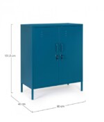 Yes - CREDENZA 2A CAMBRIDGE BLU - immagine 2