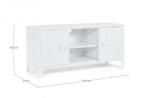 Yes - MOBILE PORTA TV 2A CAMBRIDGE BIANCO - immagine 2