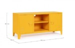 Yes - MOBILE PORTA TV 2A CAMBRIDGE GIALLO - immagine 2