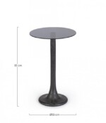 Bizzotto - TAVOLINO ABERDEEN NERO D35 - immagine 2