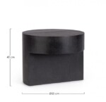 Bizzotto - TAVOLINO STANWOOD NERO D50 - immagine 2