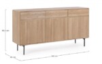 Bizzotto - CREDENZA 3A-3C WIDALD NATURALE - immagine 2