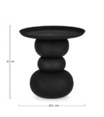Bizzotto - TAVOLINO ALPA NERO D41 - immagine 2