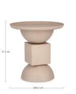 Bizzotto - TAVOLINO ALKA BEIGE D40.5 - immagine 2