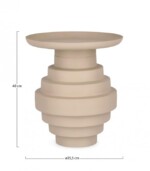 Bizzotto - TAVOLINO AMBA BEIGE D35.5 - immagine 2