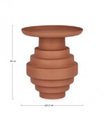 Bizzotto - TAVOLINO AMBA TERRACOTTA D35.5 - immagine 2