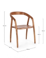 Bizzotto - SEDIA C-BR DOTTY - immagine 3