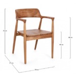 Bizzotto - SEDIA C-BR SUZY - immagine 3
