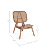 Bizzotto - POLTRONA LOUNGE YVES NATURALE - immagine 3
