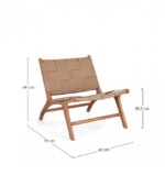 Bizzotto - POLTRONA LOUNGE JOANNA TORTORA - immagine 3