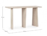 Bizzotto - CONSOLLE ZACATECAS 130X40 NATURALE - immagine 2