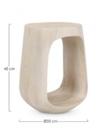 Bizzotto - TAVOLINO LOPEZ NATURALE D33 - immagine 2