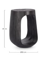 Bizzotto - TAVOLINO LOPEZ BLACK D33 - immagine 2