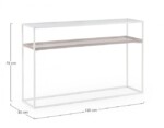 Bizzotto - CONSOLLE LAUREL 120X30 - immagine 2
