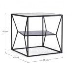 Bizzotto - TAVOLINO HYDRA 45X45 - immagine 2