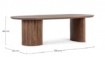 Homemotion - TAVOLINO ORISSA NAT 130X65 - immagine 2