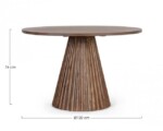 Homemotion - TAVOLO ORISSA NAT D120 - immagine 2