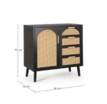 Yes - CREDENZA 1A-4C JOSINE NERO - immagine 2