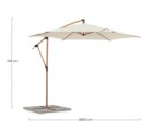Yes - OMBRELLONE BRACCIO TROPEA 3M NATURALE - immagine 2