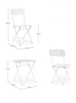 Yes - SET3 BISTROT YVONNE BIANCO - immagine 3
