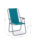 Yes - SEDIA C-BR MALIBU TURCHESE - immagine 2