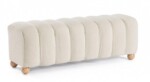 Bizzotto - PANCA 2P ZORA BIANCO BOUCLE'