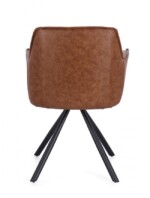 Bizzotto - SEDIA C-BR GIREV.BREVAL MARRONE CHIARO - immagine 4