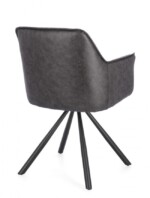 Bizzotto - SEDIA C-BR GIREV.BREVAL GRIGIO - immagine 2