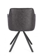 Bizzotto - SEDIA C-BR GIREV.BREVAL GRIGIO - immagine 4