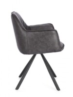 Bizzotto - SEDIA C-BR GIREV.BREVAL GRIGIO - immagine 5