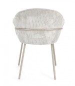 Bizzotto - SEDIA C-BR CASSIDY WARM/GRIGIO CHIARO - immagine 4