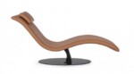 Homemotion - CHAISE LONGUE VERMONT PU COGNAC - immagine 2