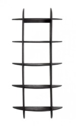 Bizzotto - MENSOLA 5P WESTWOOD NERO - immagine 2