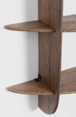 Bizzotto - MENSOLA 3P WESTWOOD RUSTIC BROWN - immagine 3