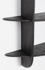 Bizzotto - MENSOLA 3P WESTWOOD NERO - immagine 3