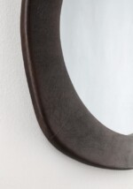 Bizzotto - SPECCHIO C-C DUDHI MARRONE SCURO D54,5 - immagine 2