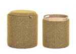 Bizzotto - SET2 POUF C-CONT SASHA C-VASS SENAPE - immagine 4