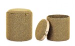 Bizzotto - SET2 POUF C-CONT SASHA C-VASS SENAPE - immagine 5