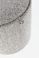 Bizzotto - SET2 POUF C-CONT SASHA C-VASS GRIGIO CH - immagine 2