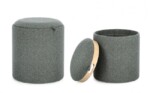Bizzotto - SET2 POUF C-CONT SASHA C-VASS DARK - immagine 5