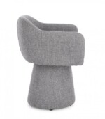 Bizzotto - POLTRONA GIREVOLE LOTTIE GRIGIO SCURO - immagine 5