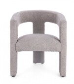 Bizzotto - SEDIA C-BR ARABELLA GRIGIO PERLA - immagine 3