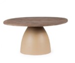 Bizzotto - TAVOLINO STANLEY TOP RUSTIC BROWN 86