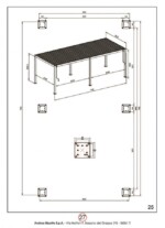 Bizzotto - PERGOLA OCEAN 3.6X7.2 ANTRACITE - immagine 3