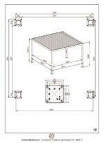 Bizzotto - PERGOLA OCEAN 3.6X3.6 NATURAL-ANTRACITE - immagine 3