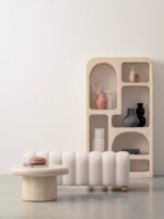 Bizzotto - PANCA 2P ZORA BIANCO BOUCLE' - immagine 4