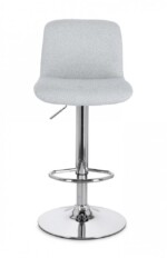 Yes - SGABELLO BAR RAFAEL CROMO-GRIGIO CHIARO - immagine 4
