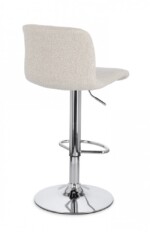 Yes - SGABELLO BAR RAFAEL CROMO-BEIGE - immagine 2