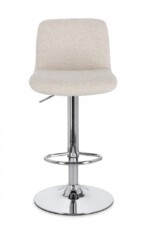 Yes - SGABELLO BAR RAFAEL CROMO-BEIGE - immagine 4